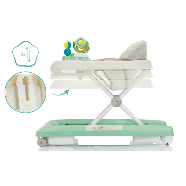 Premergator cu jucarie green Fillikid