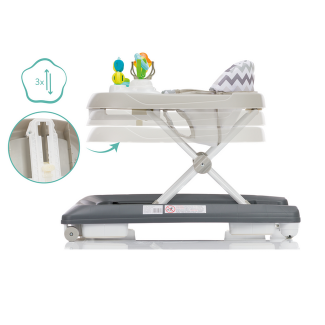 Premergator cu jucarie grey Fillikid