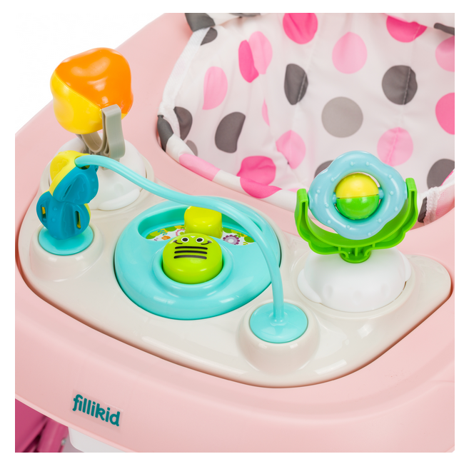 Premergator cu jucarie pink Fillikid