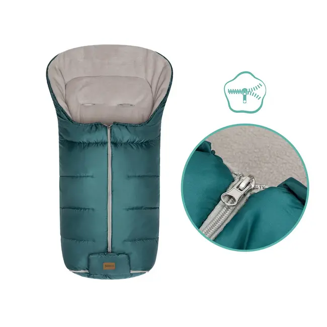 Sac iarna pentru carucior EcoBig emerald Fillikid