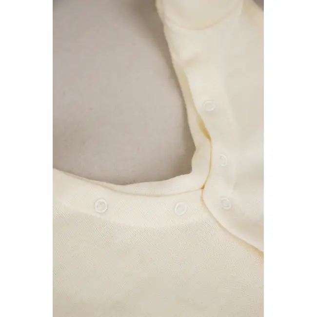 Salopeta Bebelusi Din Lana Merinos ,   Crem   Moale, Naturala Si Termoreglatoare, 56 Pjbc2011