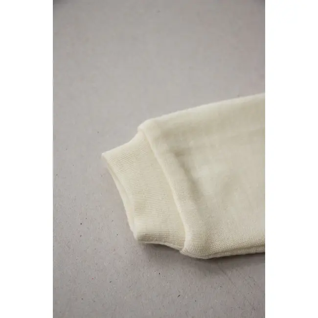 Salopeta Bebelusi Din Lana Merinos ,   Crem   Moale, Naturala Si Termoreglatoare, 56 Pjbc2011