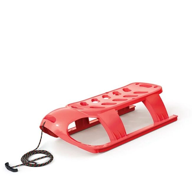 Sanie Bezzy, rosie, pentru copii, sina alunecare din otel,87x45x26cm FUNK3010BZR