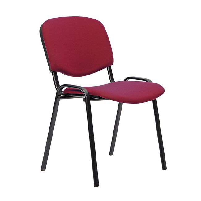 Scaun vizitator, Niky, stofa, bordo BPTCPL800078
