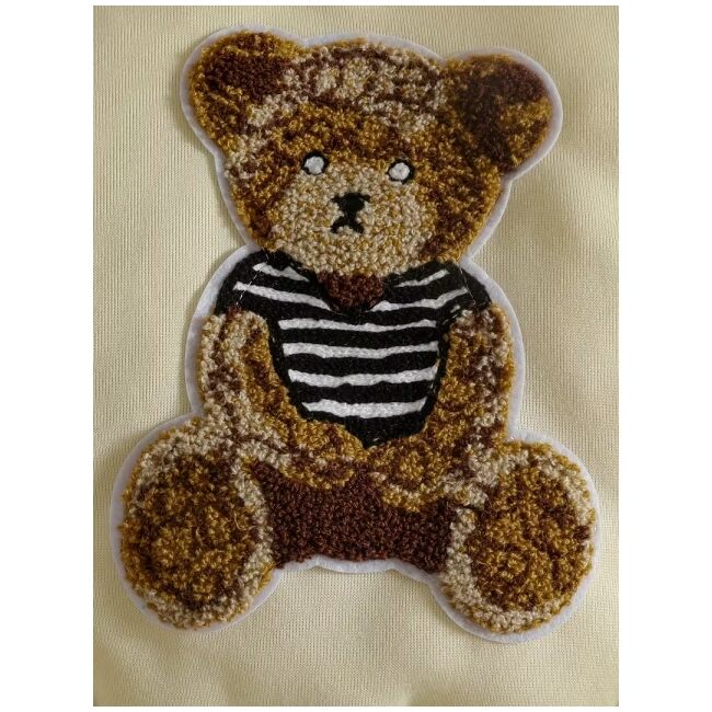 Set bebelusi cu ursulet - bluza cu gluga + pantaloni + vesta matlasata mbtu136