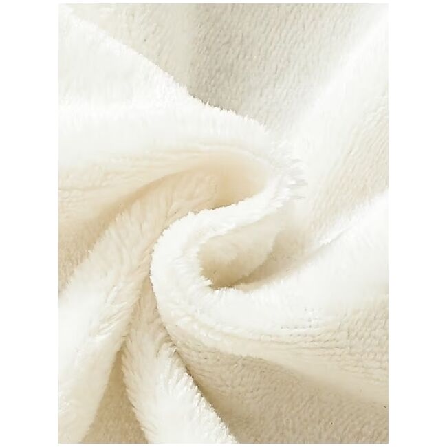 Set bebelusi cu ursulet si detalii in carouri – bluza + pantaloni, moale si calduros mbtu138