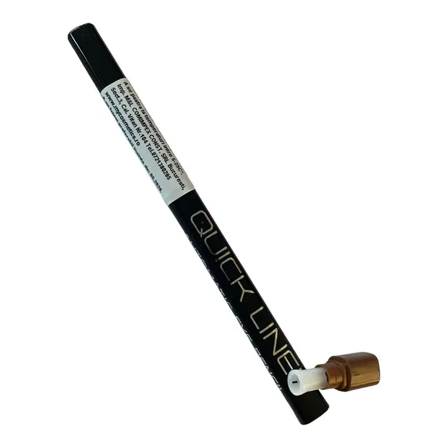 Creion automat Quick Liner, Revers, maro