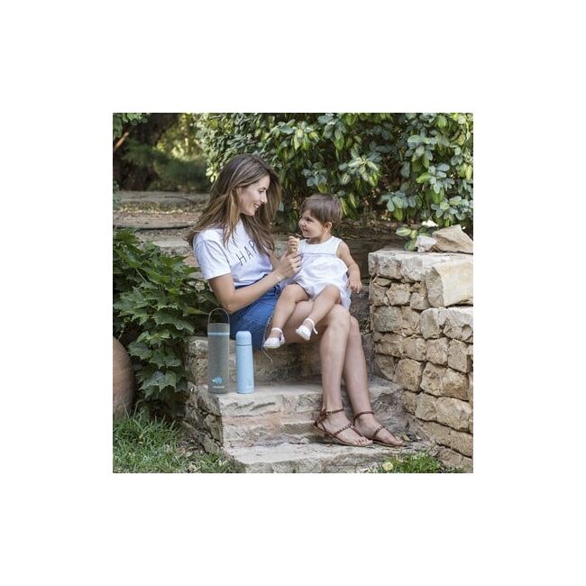 Geanta izoterma Miniland Silky Azure 500 ml TNA89241