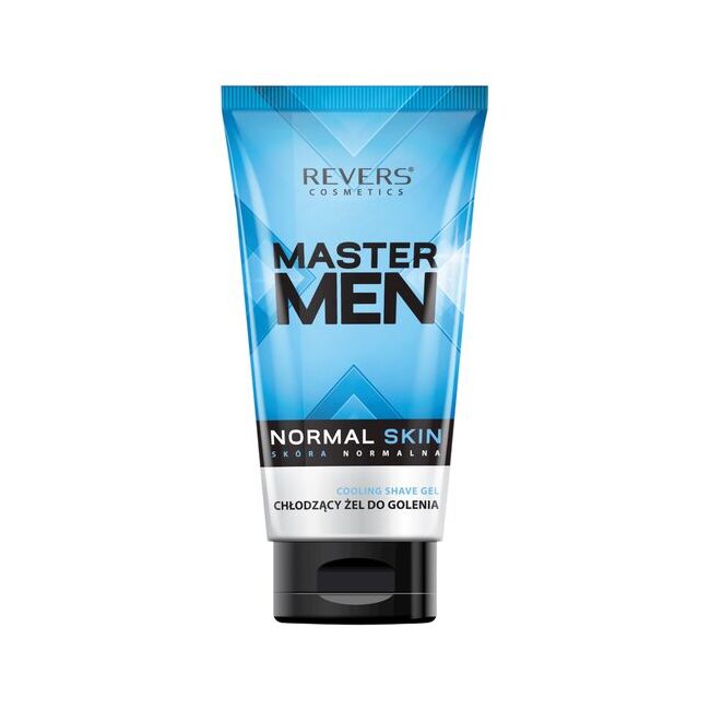 Gel de ras Cooling pentru piele normală, Master Man, Revers, 150 ml