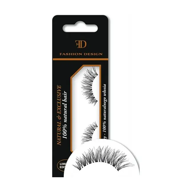 Gene false Fashion Design Natural & Exclusive, 100% păr natural, efect cat-eye, Top Choice 39508