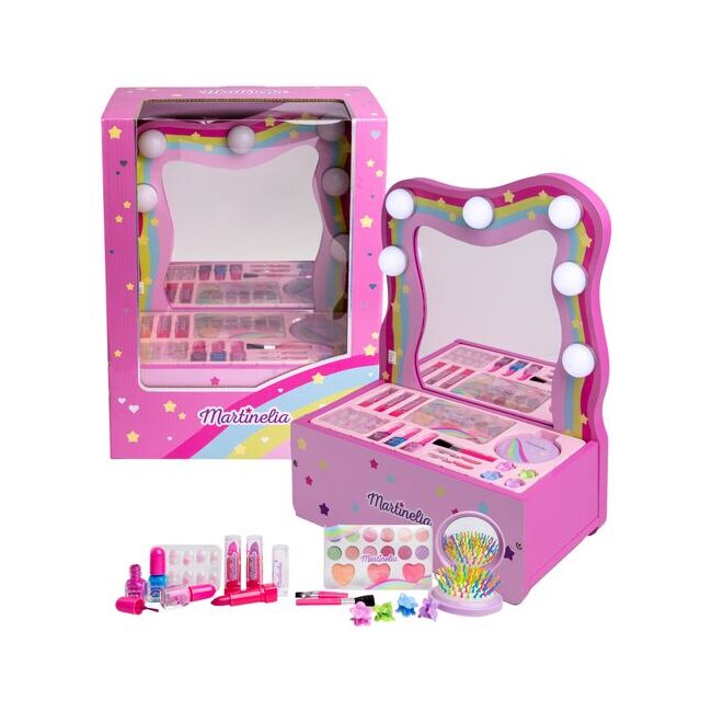 Masuta de machiaj cu produse cosmetice, Martinelia, 85110