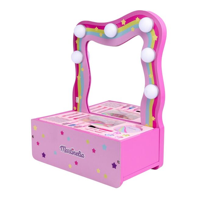 Masuta de machiaj cu produse cosmetice, Martinelia, 85110