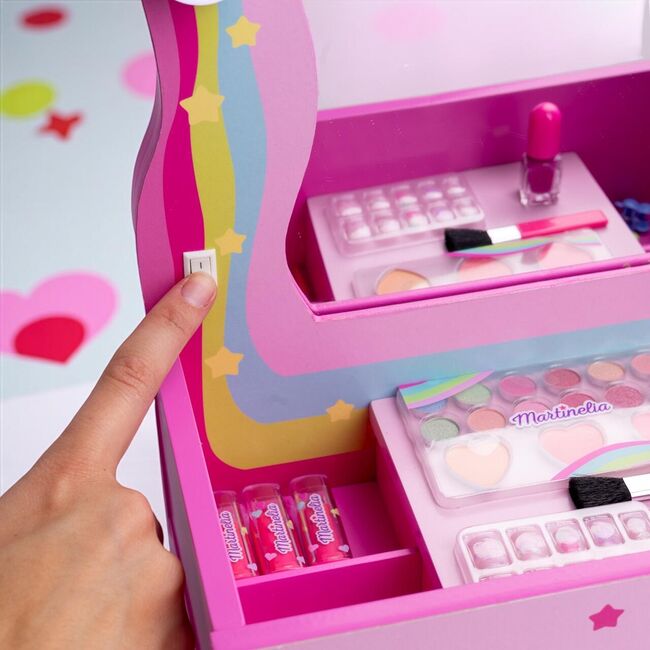 Masuta de machiaj cu produse cosmetice, Martinelia, 85110