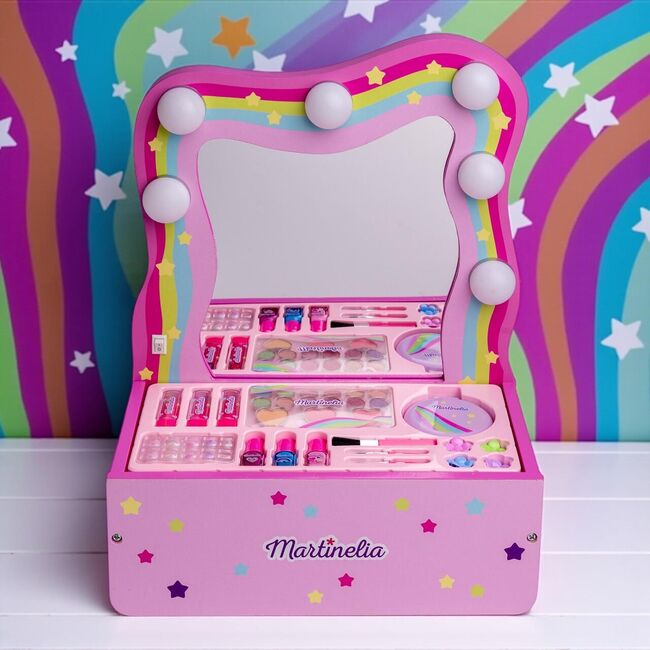 Masuta de machiaj cu produse cosmetice, Martinelia, 85110