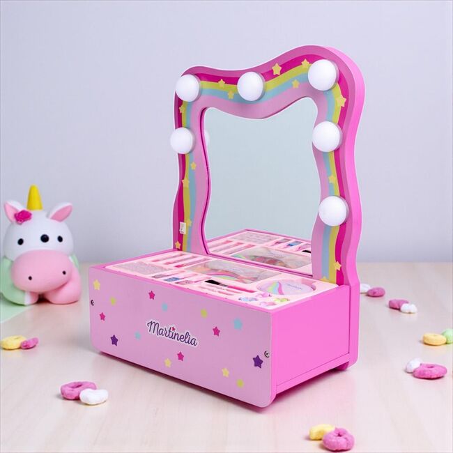 Masuta de machiaj cu produse cosmetice, Martinelia, 85110