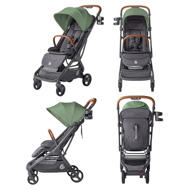 Metro 3 Carucior Ergobaby Deluxe Willow Green TNAMETRO3DXWWGRN