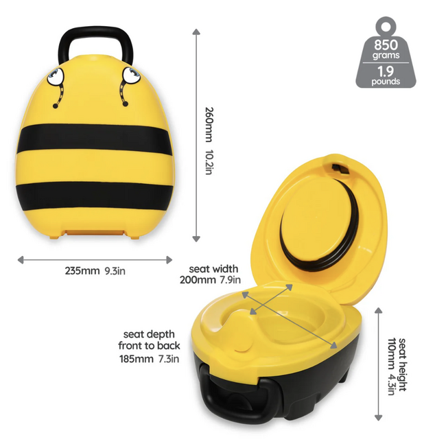 Olita portabila cu capac si maner My Carry Potty