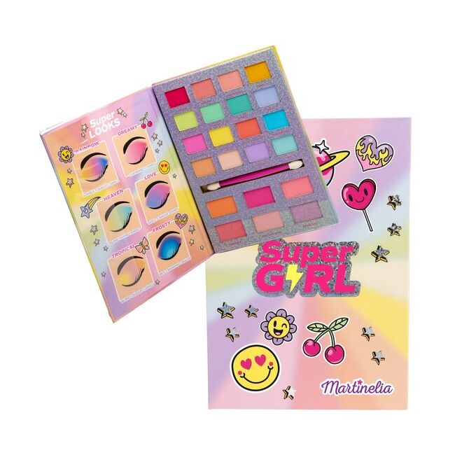 Paleta de machiaj Ultimate Glam Super Girl, Martinelia, 85414