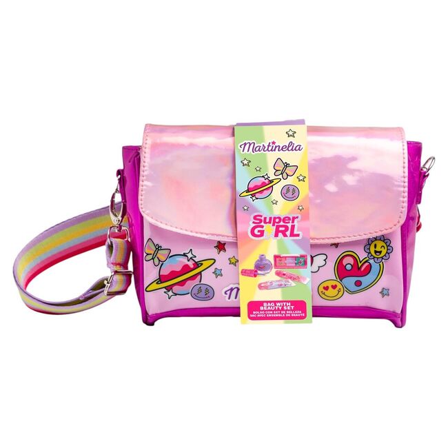 Poseta cu produse de machiaj Magic Super Girl, Martinelia, 85416