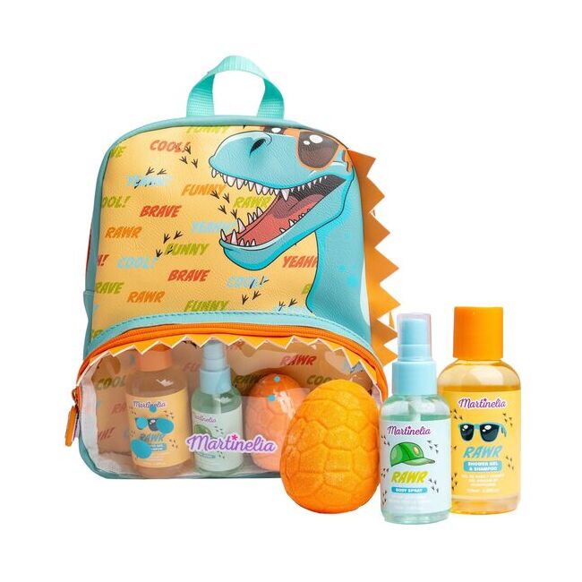 Rucsac cu produse de baie Adventure Dino, Martinelia, 85404