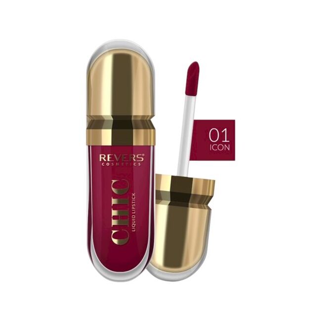 Ruj lichid Chic nr 1 Icon, Revers, 7,5 ml