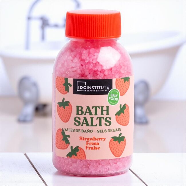Sare de baie căpșuni, IDC Institute, 90426, 175 g