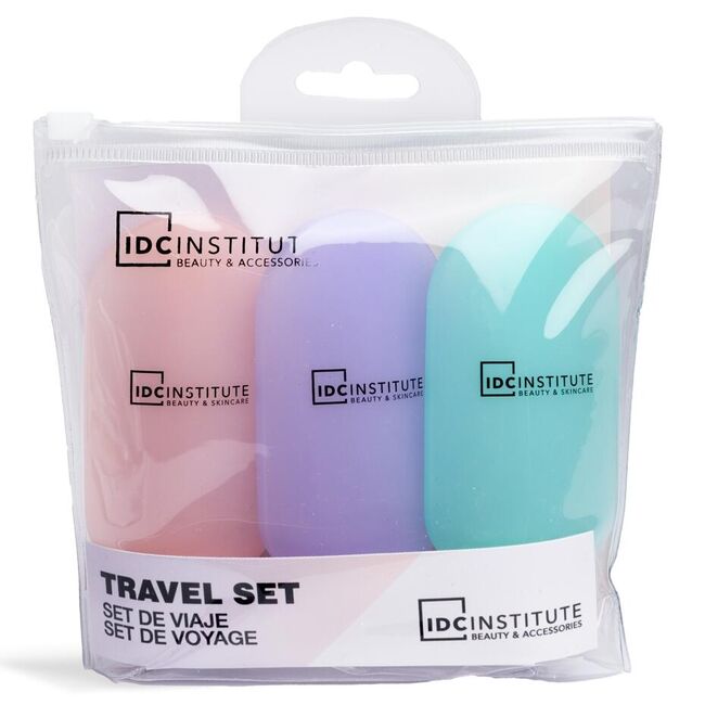 Set 3 recipiente pentru calatorii si borseta, 90309, IDC Institute