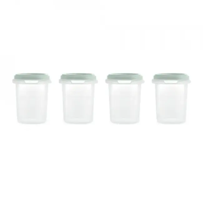 Set 4 recipiente ermetice gradate Miniland Mint 250 ml TNA89524