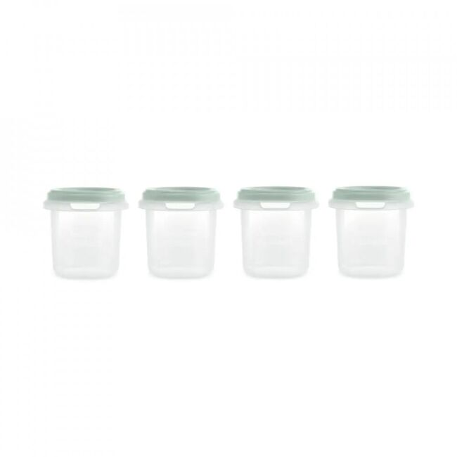 Set 4 recipiente gradate Miniland Mint 200 ml TNA89520