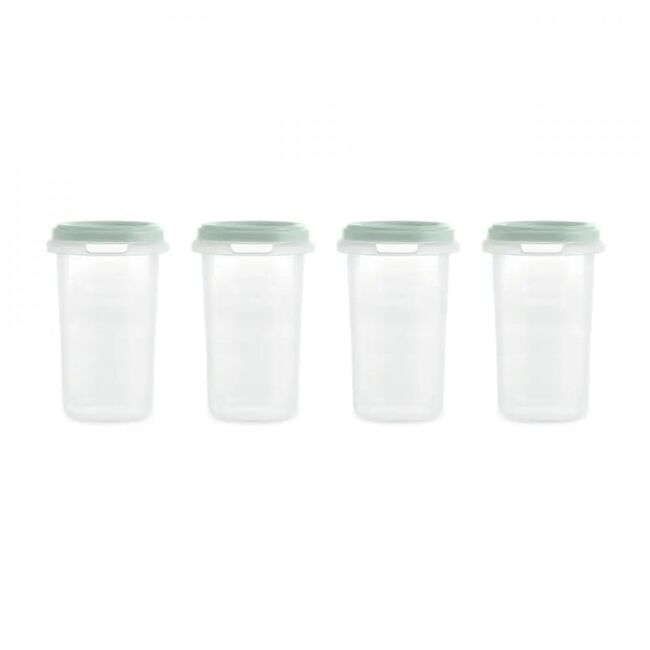 Set 4 recipiente gradate Miniland Mint 330 ml TNA89526