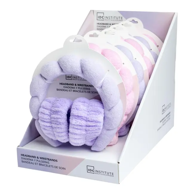 Set bentită și manșete Skincare set 6, IDC Institute, 44137