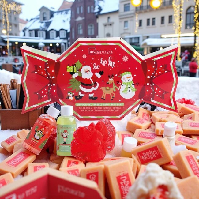 Set cadou 3 bucati Christmas Cracker Gift, IDC Institute, 90376