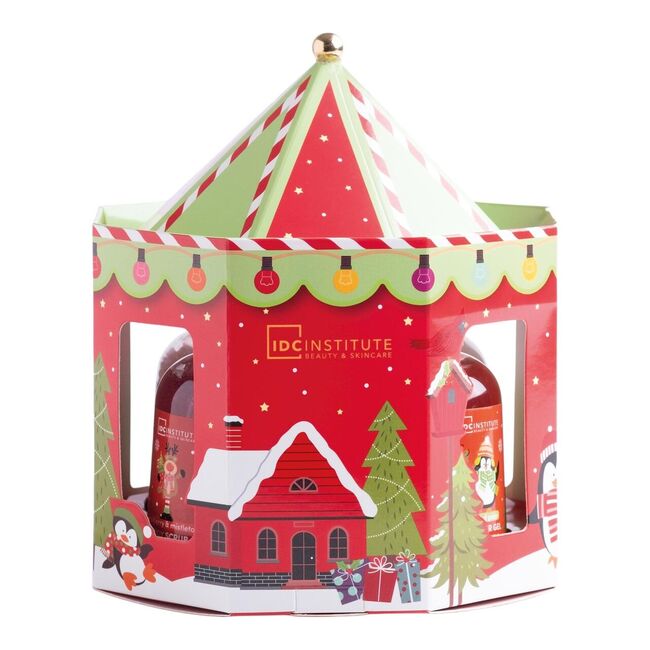 Set cadou Carousel de Crăciun, IDC Institute, 4 piese, 90372