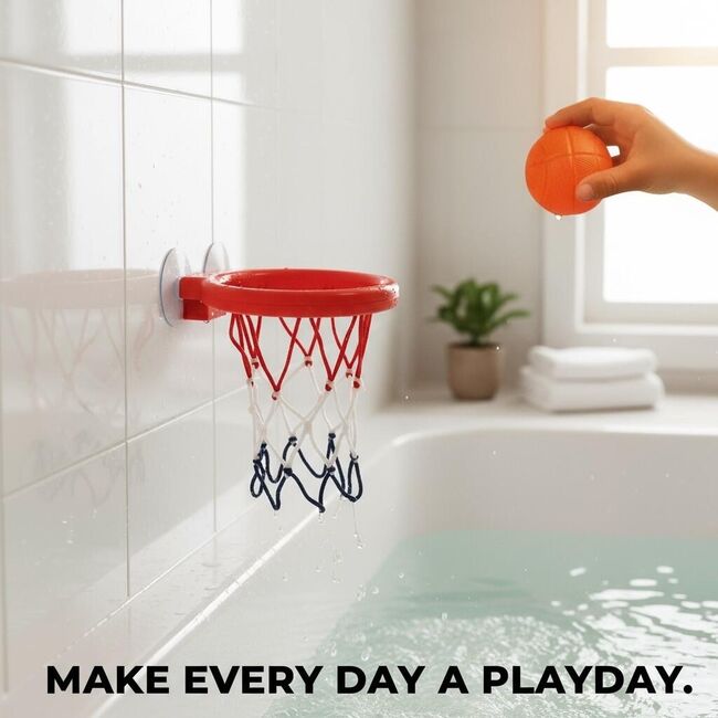 Set cadou băieți Superman, cu apă de toaleta 50 ml & cos de baschet, 2229