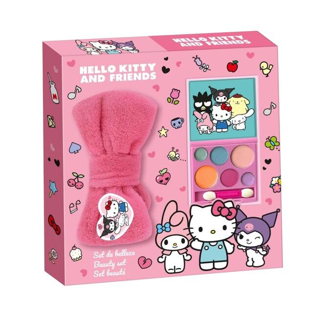 Set cadou cu bentita si machiaj Hello Kitty & Friends, 4061
