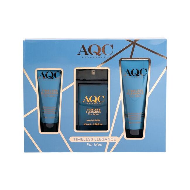 Set cadou parfum Timeless Elegance 3 piese, Aquarius Fragrances, 99112