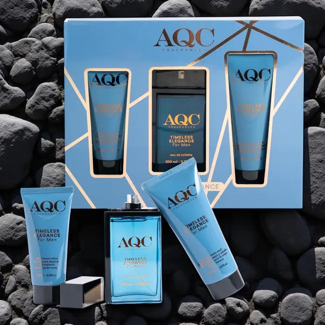 Set cadou parfum Timeless Elegance 3 piese, Aquarius Fragrances, 99112