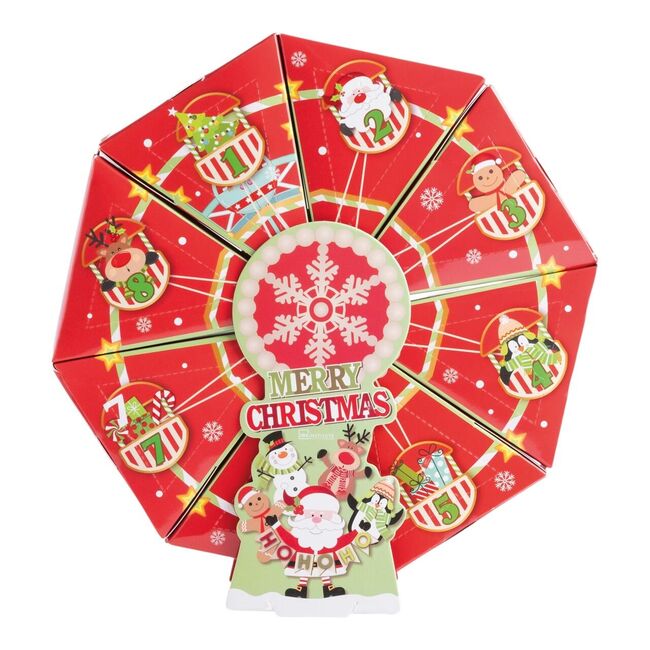 Set cadou rotativ de Crăciun – Merry Christmas Wheel Gift, IDC Institute,90374