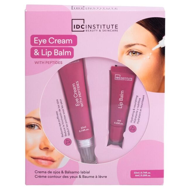 Set crema de ochi si balsam de buze, 56130, IDC Institute