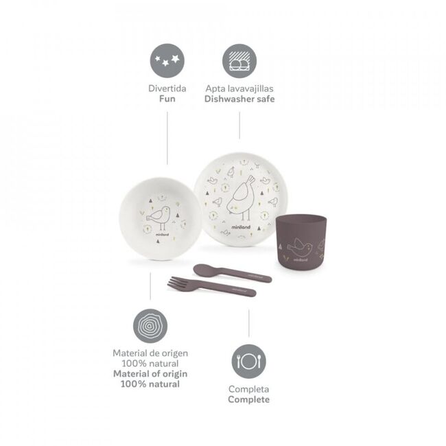 Set hranire copii Miniland Chick TNA89456