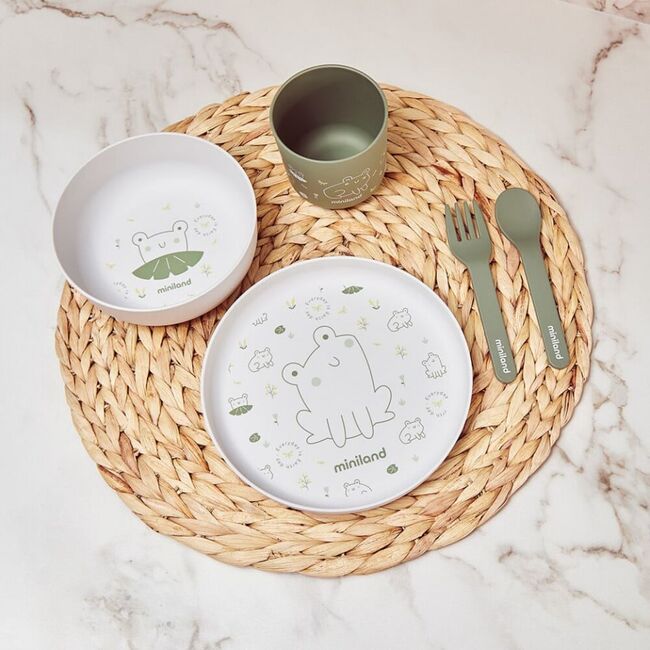 Set hranire copii Miniland Frog TNA89455