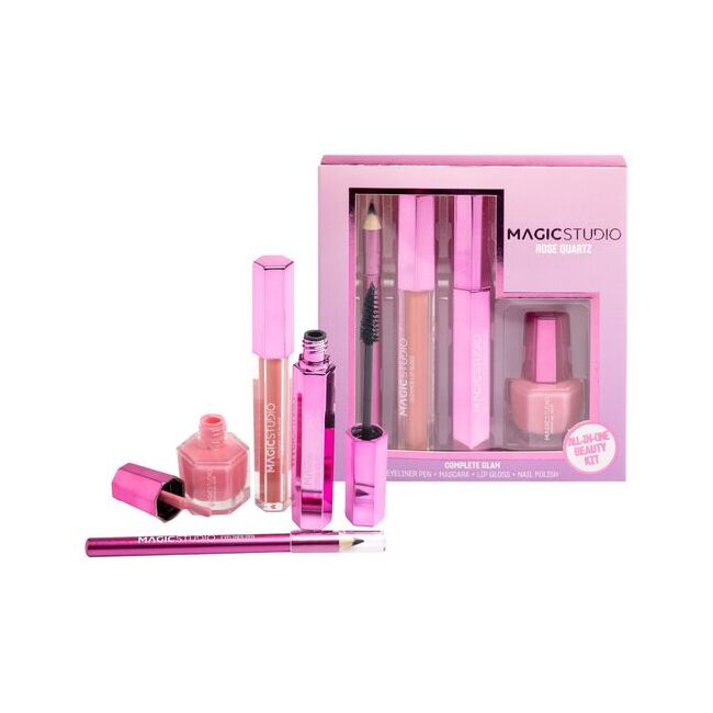 Set machiaj Rose Quartz Complete Glam, Magic Studio, 44236