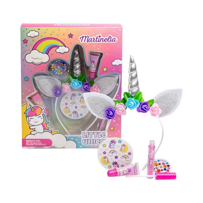 Set machiaj cu bentita Little Unicorn, Martinelia, 85498