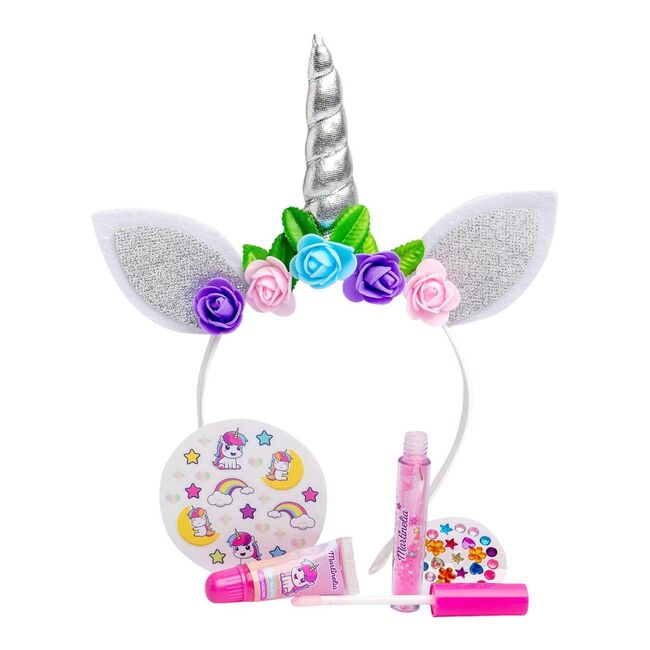 Set machiaj cu bentita Little Unicorn, Martinelia, 85498