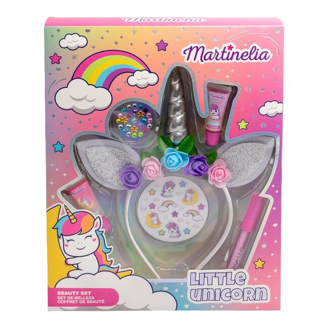 Set machiaj cu bentita Little Unicorn, Martinelia, 85498