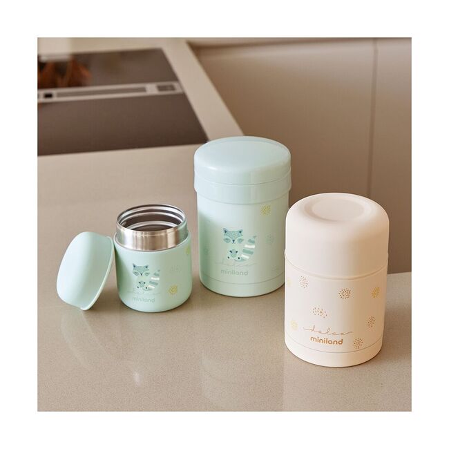 Termos mancare solida Miniland Mini Mint 280 ml TNA89467