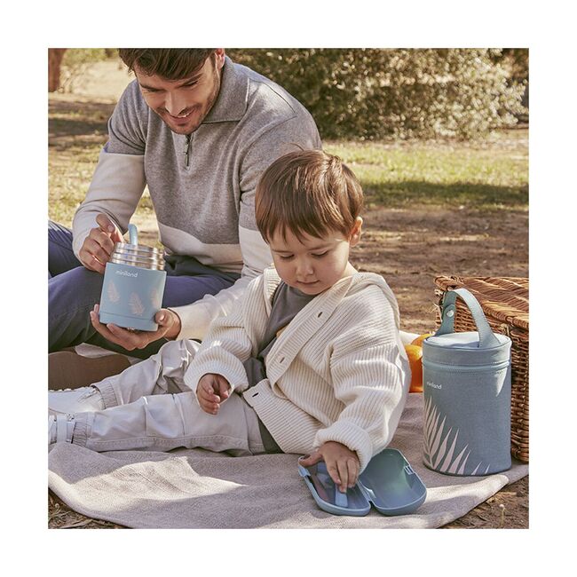 Termos mancare solida Miniland Terra Palms 600 ml TNA89445