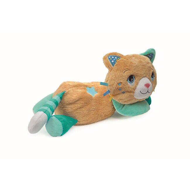 Clementoni - Pisicuta de plus cu melodii si vibratii ce imita torsul pentru relaxare si somn linistit ARTCL17969