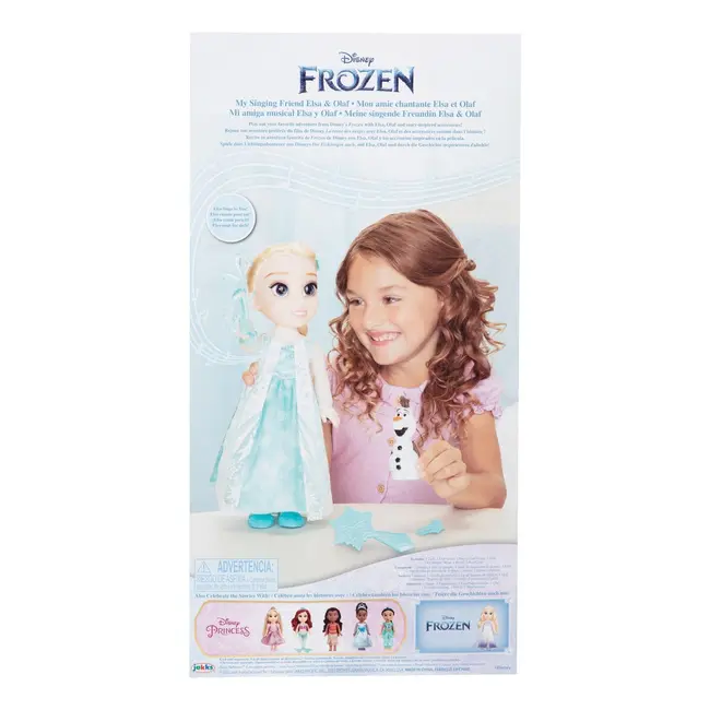 Disney Frozen - Papusa Elsa cu functii, 38 cm BKF225306