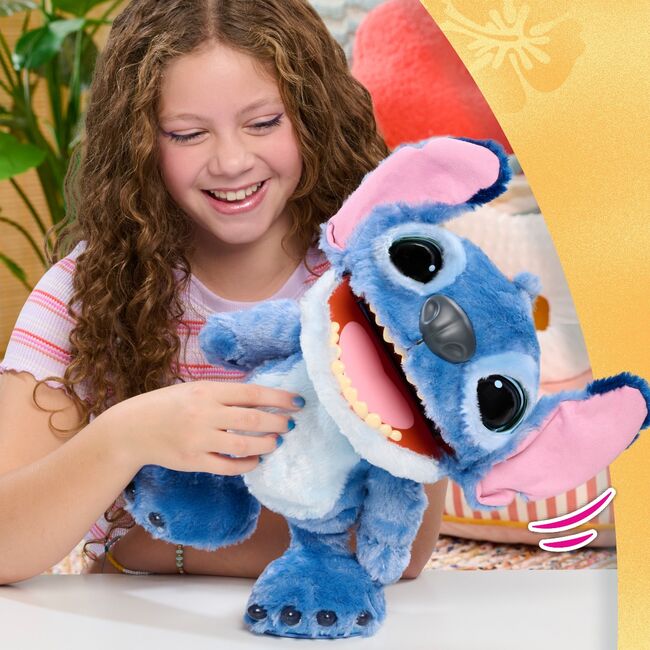 Disney Stitch - Plus interactiv, 100+ sunete si reactii BKF12284